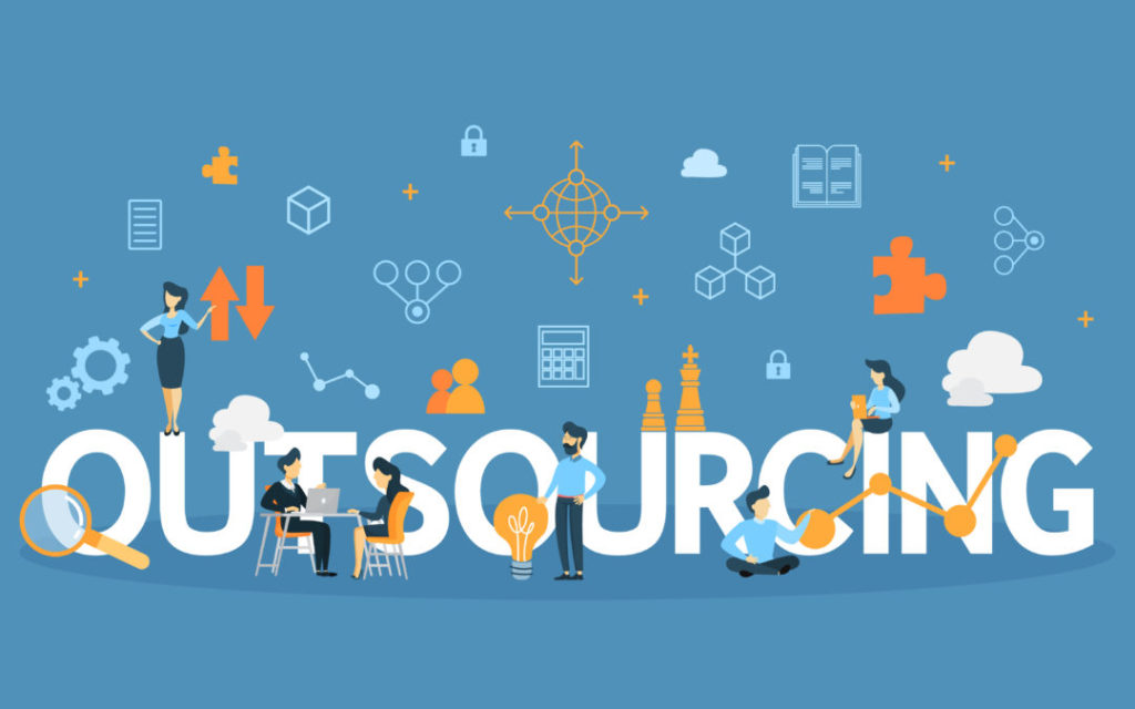 outsourcing graphic